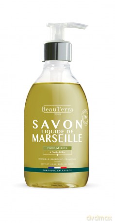 BeauTerra - Marseille Liquid Soap - Olive - 300 ml