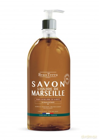 BeauTerra - Marseille Liquid Soap - Shea Butter - 1L