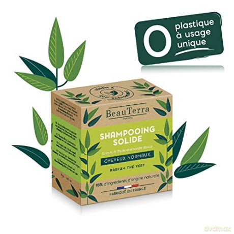 BeauTerra - Shampoo Bar - Normal Hair - 75 g