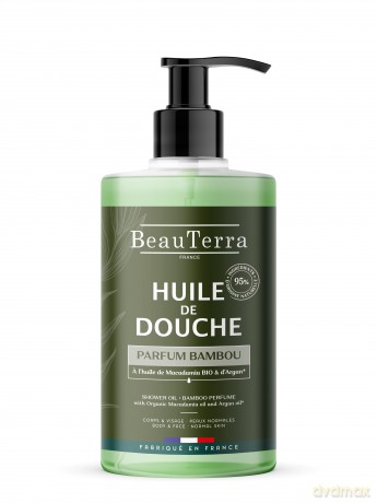 BeauTerra - Shower Oils - Bamboo - 750 ml