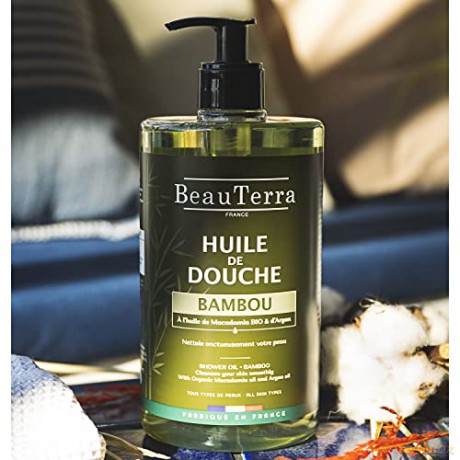 BeauTerra - Shower Oils - Bamboo - 750 ml