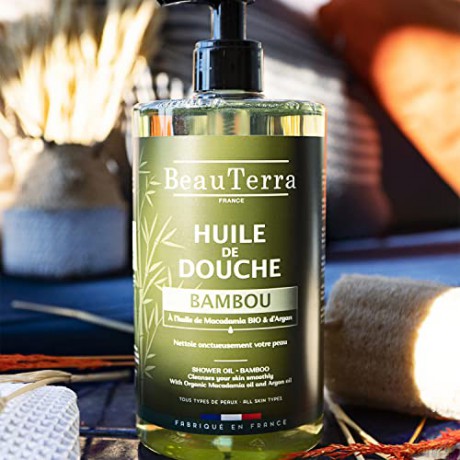 BeauTerra - Shower Oils - Bamboo - 750 ml
