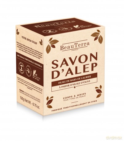 BeauTerra - Traditional Alleppo Soap - 190 g