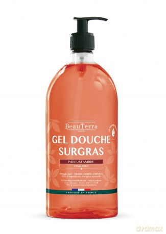 BeauTerra - Ultra Rich Shower Gel - Ambre - 1L
