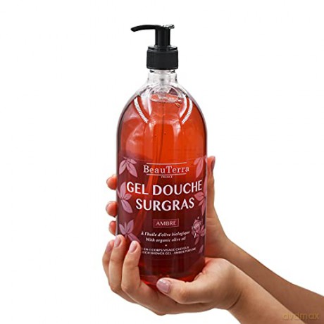 BeauTerra - Ultra Rich Shower Gel - Ambre - 1L