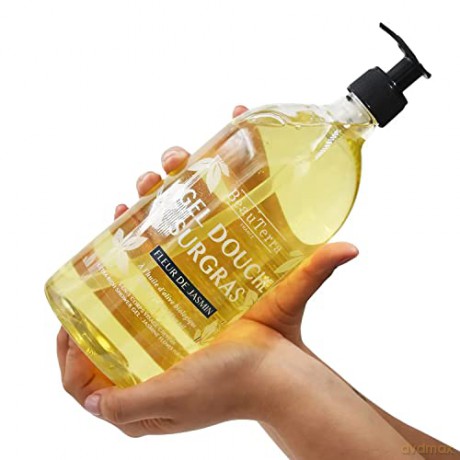 BeauTerra - Ultra Rich Shower Gel - Fleur de Jasmin - 1L
