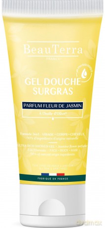 BeauTerra - Ultra Rich Shower Gel - Fleur de Jasmin - 200 ml