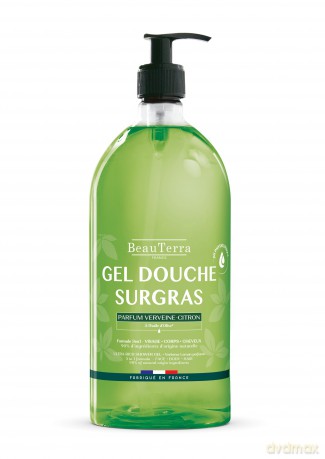 BeauTerra - Ultra Rich Shower Gel - Lemon Verbena - 1L