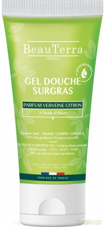 BeauTerra - Ultra Rich Shower Gel - Lemon Verbena - 200 ml