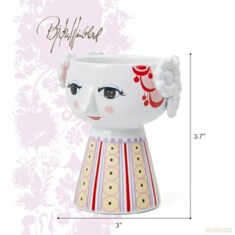 Bjrn Wiinblad - Eva Candle Holder - H9.5 cm - Lavender