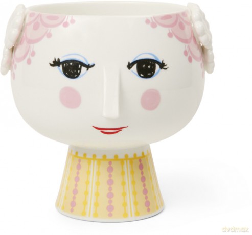 Bjrn Wiinblad - Eva Flowerpot - 15.5 cm - Pink