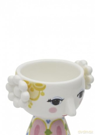 Bjrn Wiinblad - Eva Tealight Holder - Yellow/Lavender - 6.5 cm