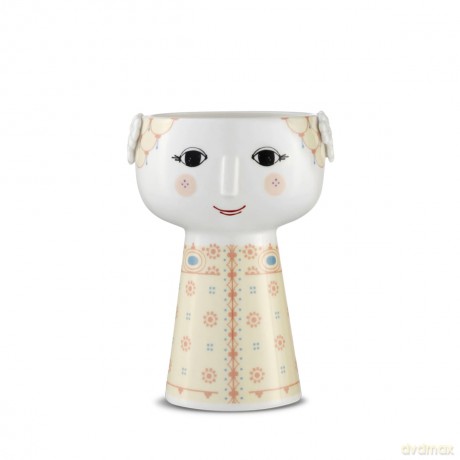 Bjrn Wiinblad - Eva Vase - H15 cm - Soft Yellow