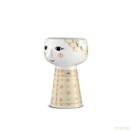 Bjrn Wiinblad - Eva Vase - H15 cm - Soft Yellow