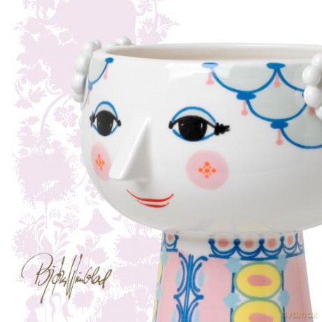 Bjrn Wiinblad - Eva Vase - H23.5 cm - Pink