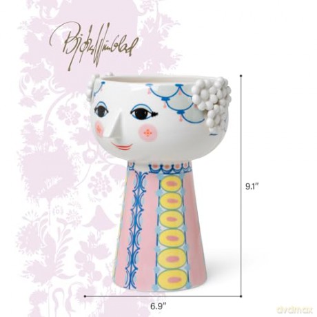 Bjrn Wiinblad - Eva Vase - H23.5 cm - Pink