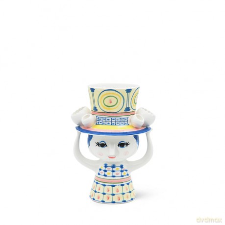 Bjrn Wiinblad - Lady Vase - H20.5 cm - Blue