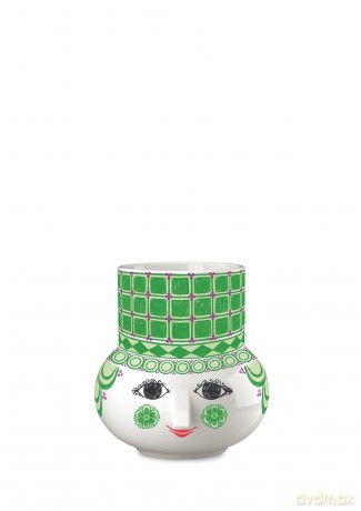 Bjrn Wiinblad - Olga Block Candle Holder - Green - 12 cm