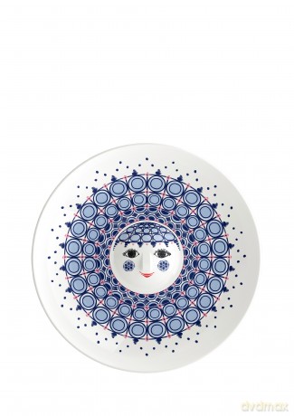 Bjrn Wiinblad - Olga Dish - Blue - 33 cm