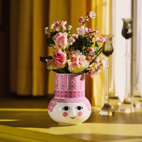 Bjrn Wiinblad - Olga Vase - Pink - 15 cm