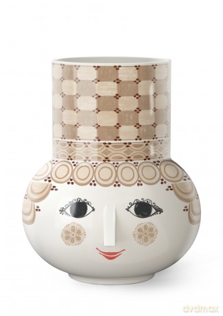 Bjrn Wiinblad - Olga Vase - Sand - H35 cm