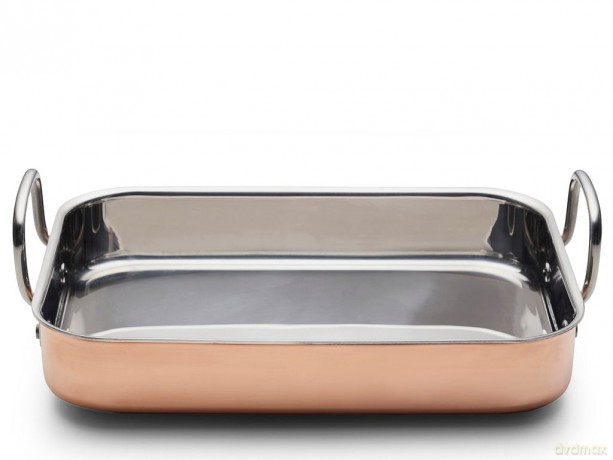 Blomsterbergs - Roasting Pan - 35  25.5  6.3 cm - Copper