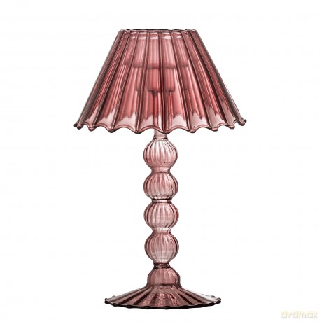 Bloomingville - Cisco Votive - Red - Glass