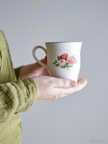 Bloomingville - Dorothy Mug - Blue - Stoneware
