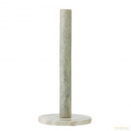 Bloomingville - Emy Kitchen Paper Stand - Green - Marble - 30 cm
