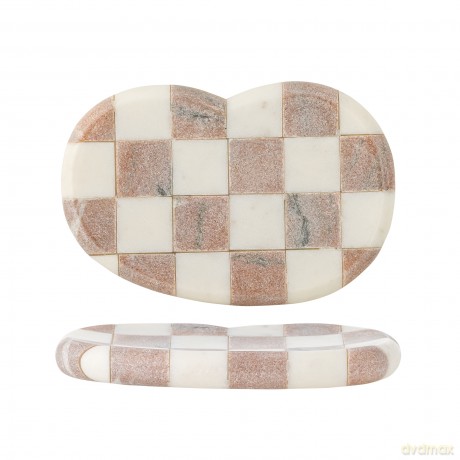 Bloomingville - Petrea Tray - Rose - Marble