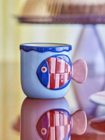 Bloomingville - Willy Cup - Multi - Set Of 2 - Stoneware