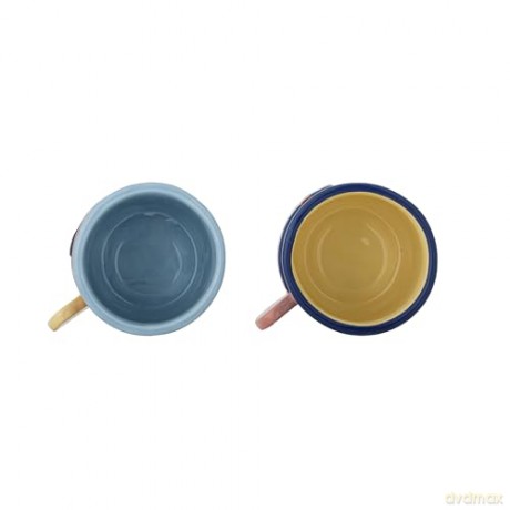 Bloomingville - Willy Cup - Multi - Set Of 2 - Stoneware