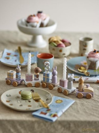 Bloomingville MINI - Junaid Birthday Decoration - Rose, MDF