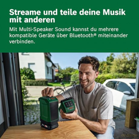 Bosch DIY -Jobside Bluetooth speaker 18V-1