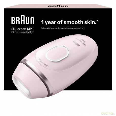Braun - IPL Silkexpert Mini - At Home Hair Removal - Pink