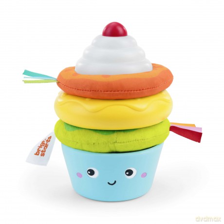Bright Starts - Cupcake Tower Stacking Toy with Teether (BS-17238)