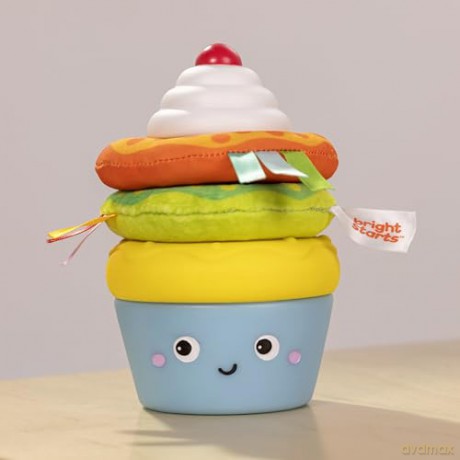 Bright Starts - Cupcake Tower Stacking Toy with Teether (BS-17238)