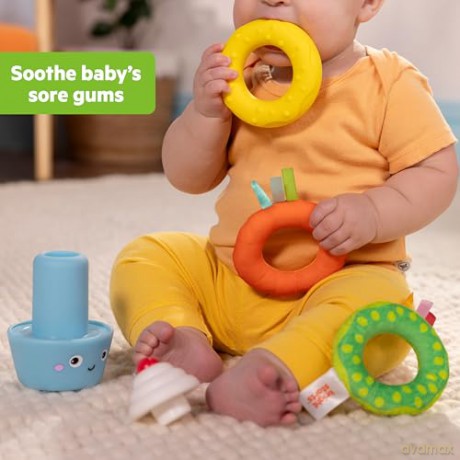 Bright Starts - Cupcake Tower Stacking Toy with Teether (BS-17238)