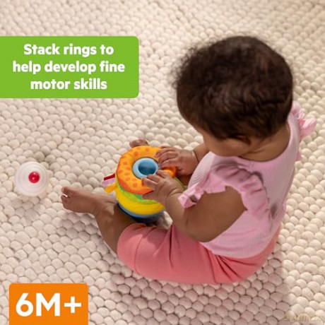 Bright Starts - Cupcake Tower Stacking Toy with Teether (BS-17238)