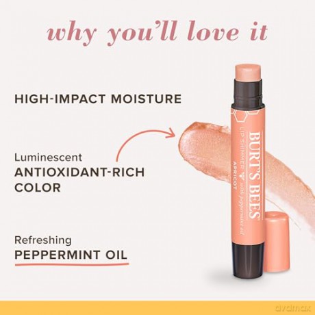 Burt's Bees - Lip Shimmer Apricot