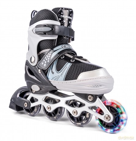 California - Inliners w/light Size 35-38 - Black (24943)