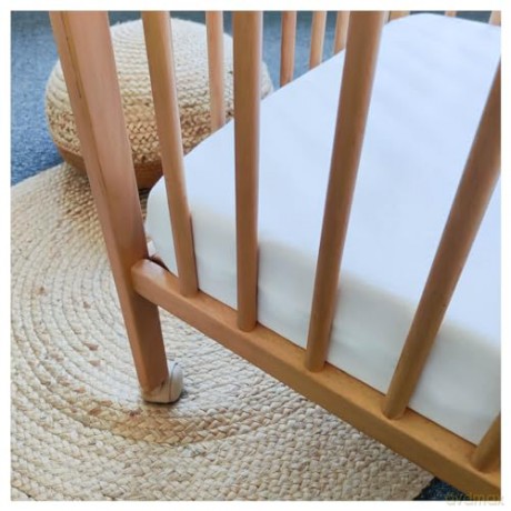 Candide - Fitted Sheet - White - 60x120 cm