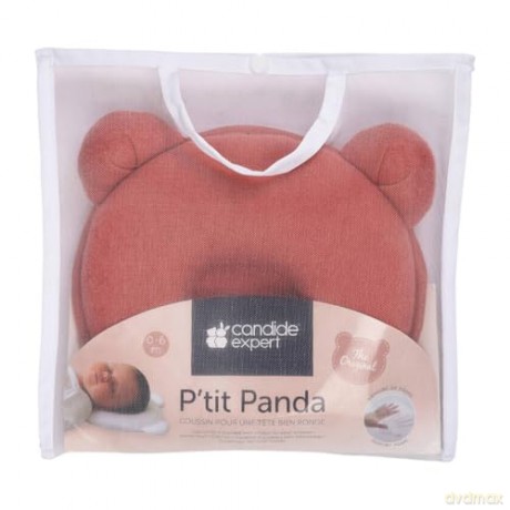 Candide - Panda Pillow - Rust