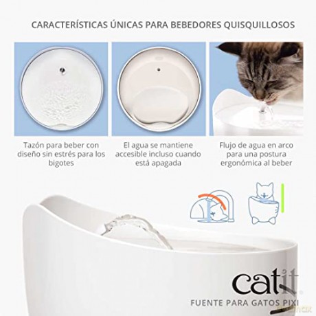 Catit - Pixi Fountain Replacement Top - Stainless Steel