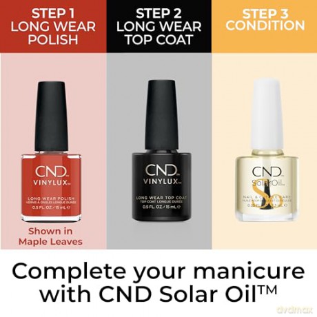 CND - Vinylux B-Day Candle - Orange