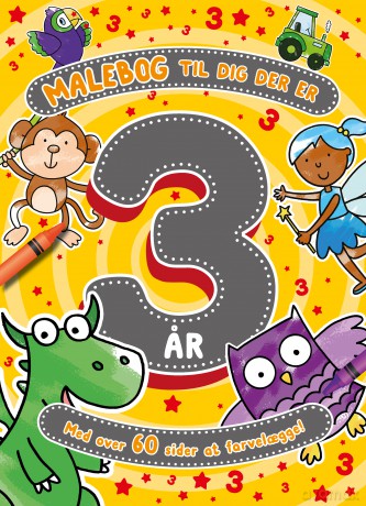 Coloring Book for 3-Year-Olds