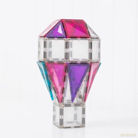 Connetix - Glitter Unicorn Pack - 56pc (CT-G-00056-GU)