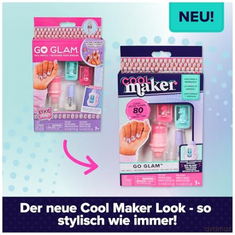 Cool Maker - Go Glam Mani-Mask - Nail Studio Refill (6070855)