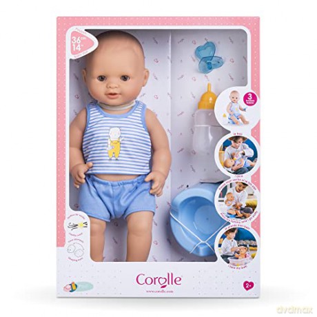 Corolle - Drink-and-Wet Boy Doll - Paul - 36 cm (9000130410)