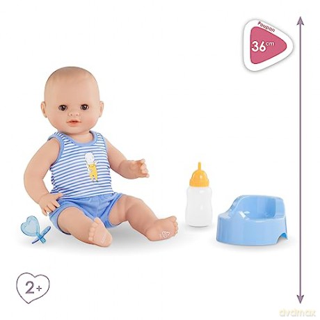Corolle - Drink-and-Wet Boy Doll - Paul - 36 cm (9000130410)
